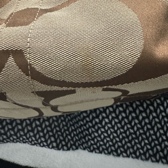 Coach Brown Signature Canvas Bag - Picture 8 of 13